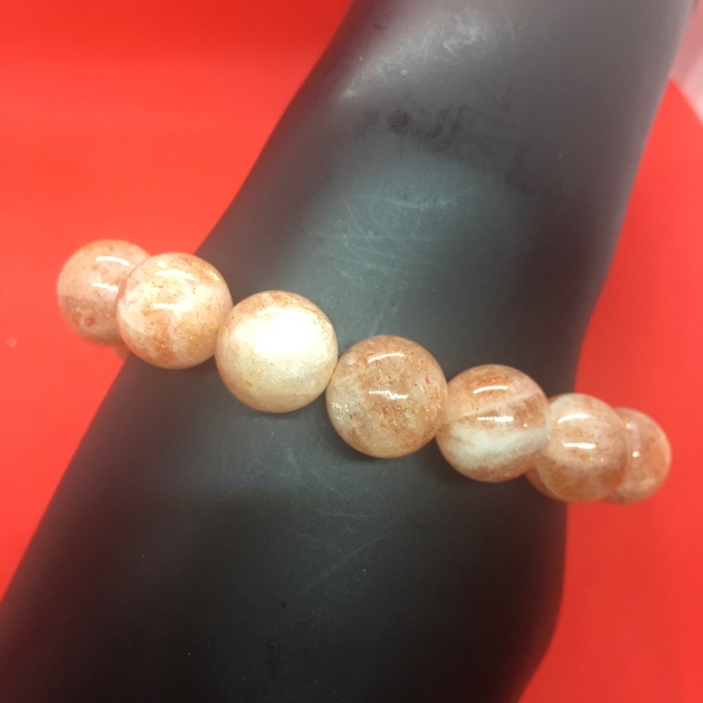Arizona Sunstone- Copper -Bearing Bracelet